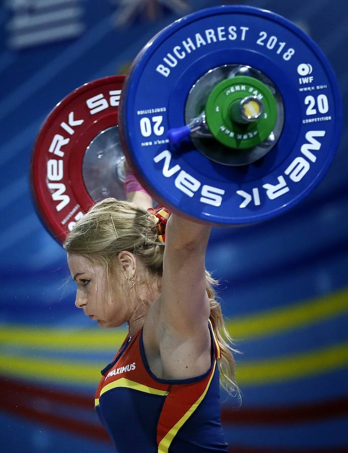 Fotos: Lydia Valentín, campeona de Europa por cuarta vez