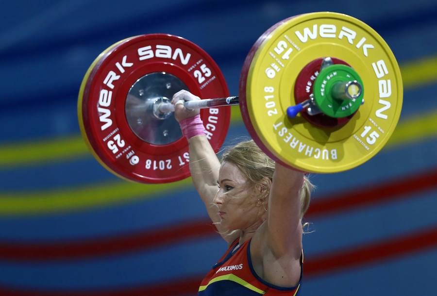 Fotos: Lydia Valentín, campeona de Europa por cuarta vez