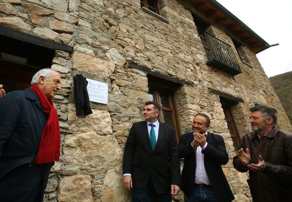 Fotos: Inaguración del primer albergue del Camino de Invierno en Villavieja