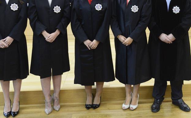 Más del 70% de los nuevos jueces de la 67 promoción son mujeres. 