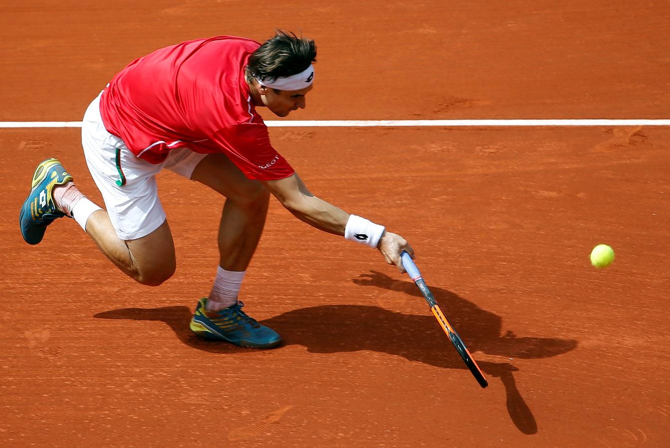 David Ferrer y Alexander Zverev, los protagonistas del primer partido de la eliminatoria de la Copa Davis entre España y Alemania. 