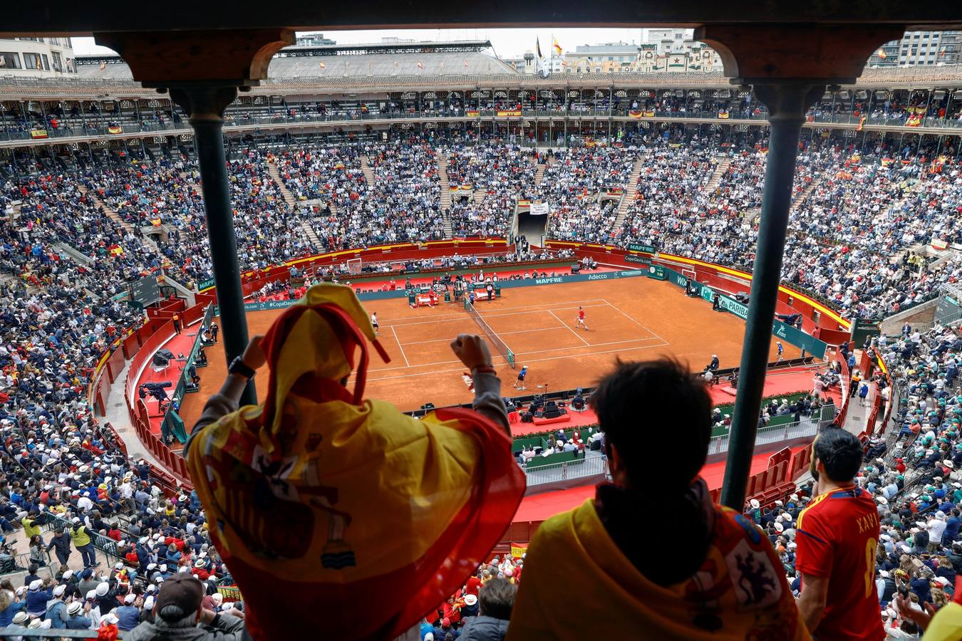 David Ferrer y Philipp Kohlschreiber han disputado el quinto y definitivo partido entre España y Alemania. 