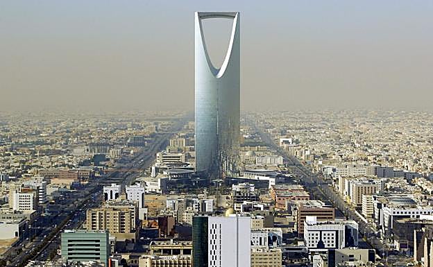 Vista general de Riad, la capital saudí.