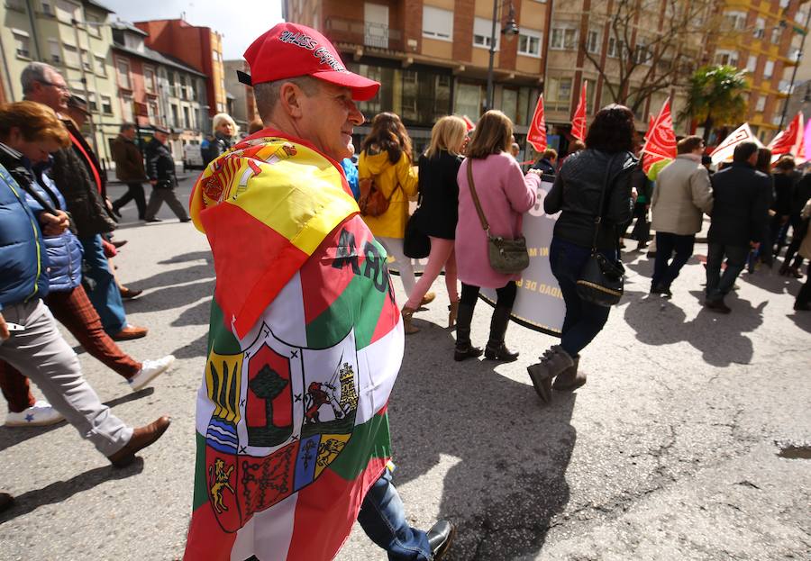 Fotos: León y Ponferrada luchan por unas pensiones dignas