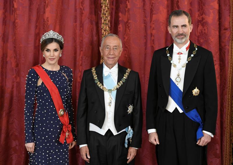 Gala celebrada en el Palacio Real con motivo de la visita de Estado del presidente portugués, Marcelo Rebelo de Sousa