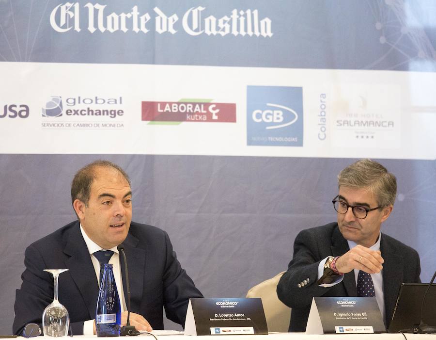 Fotos: El presidente Nacional de ATA participa en el Foro Económico de El Norte de Castilla