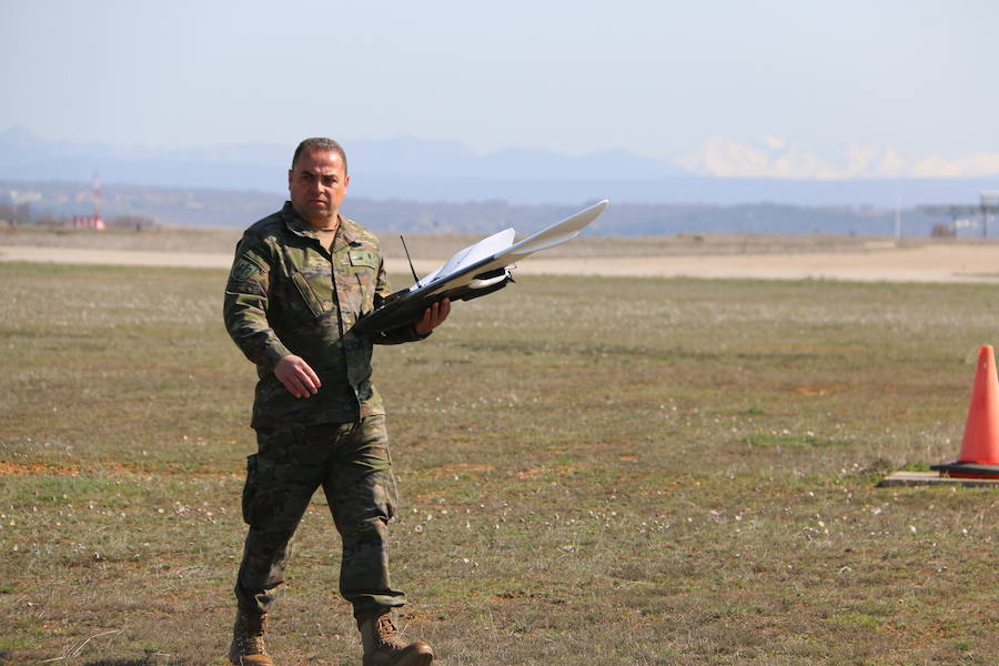 Fotos: La OTAN prueba en León su primero geodron