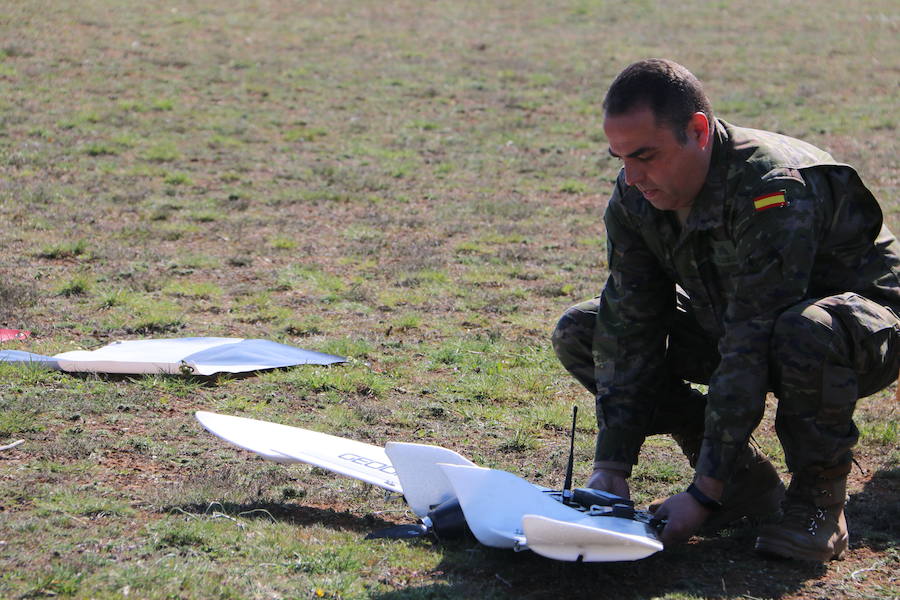 Fotos: La OTAN prueba en León su primero geodron