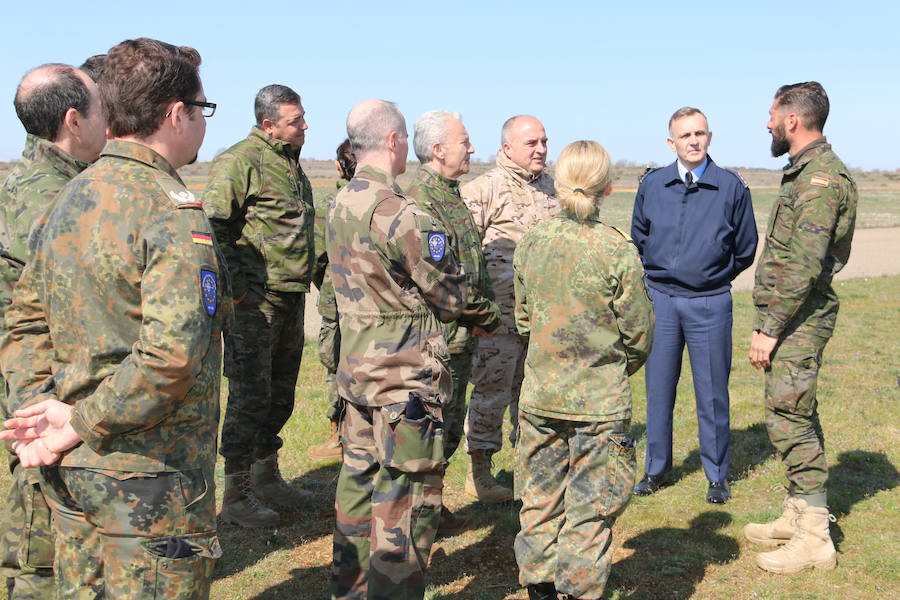 Fotos: La OTAN prueba en León su primero geodron