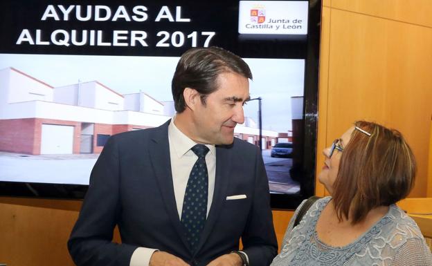 El consejero de Fomento y Medio Ambiente ofrece el balance de la Convocatoria de Ayudas al alquiler de Vivienda 2017.