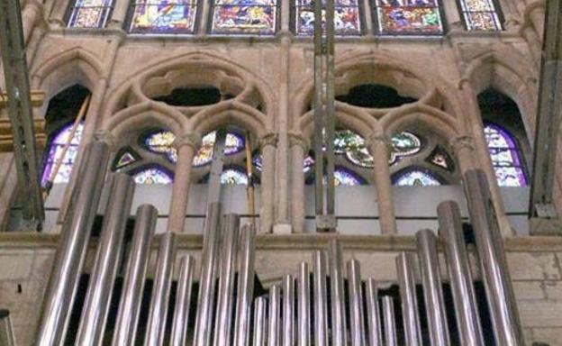 Órgano de la Catedral de León.