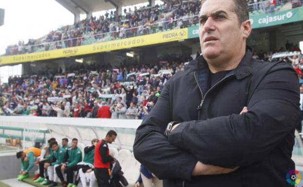 José Ramón Sandoval, entrenador del Córdoba.