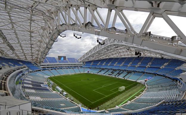 Estadio de Sochi. 