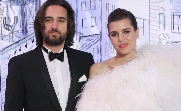 Carlota Casiraghi y Dimitri Rassam. 