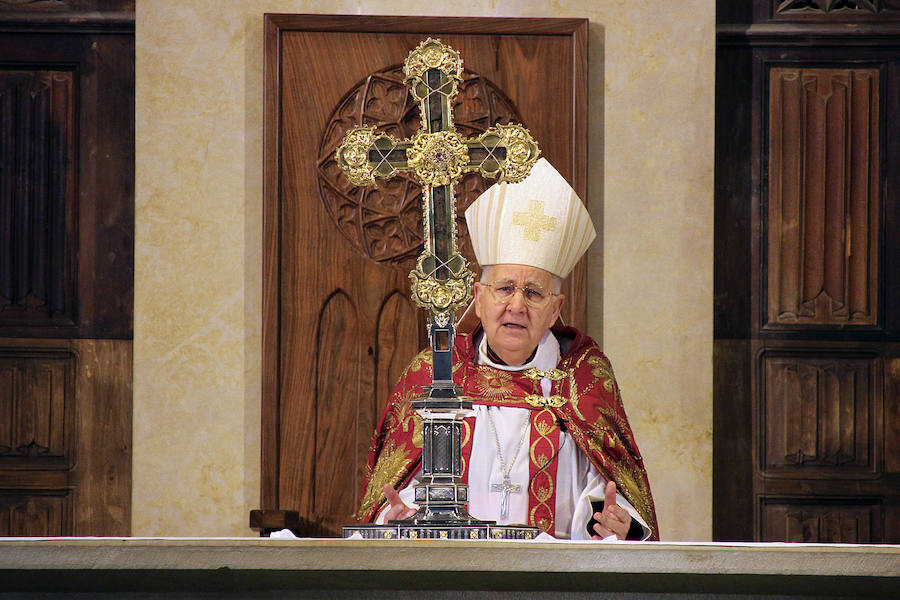 Fotos: La Cruz de Liébana llega a León