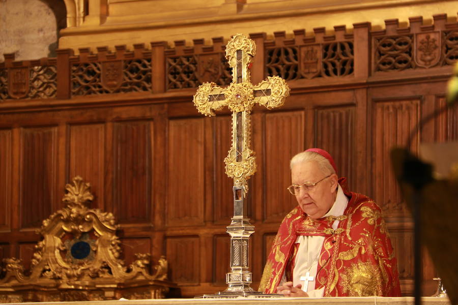 Fotos: La Cruz de Liébana llega a León