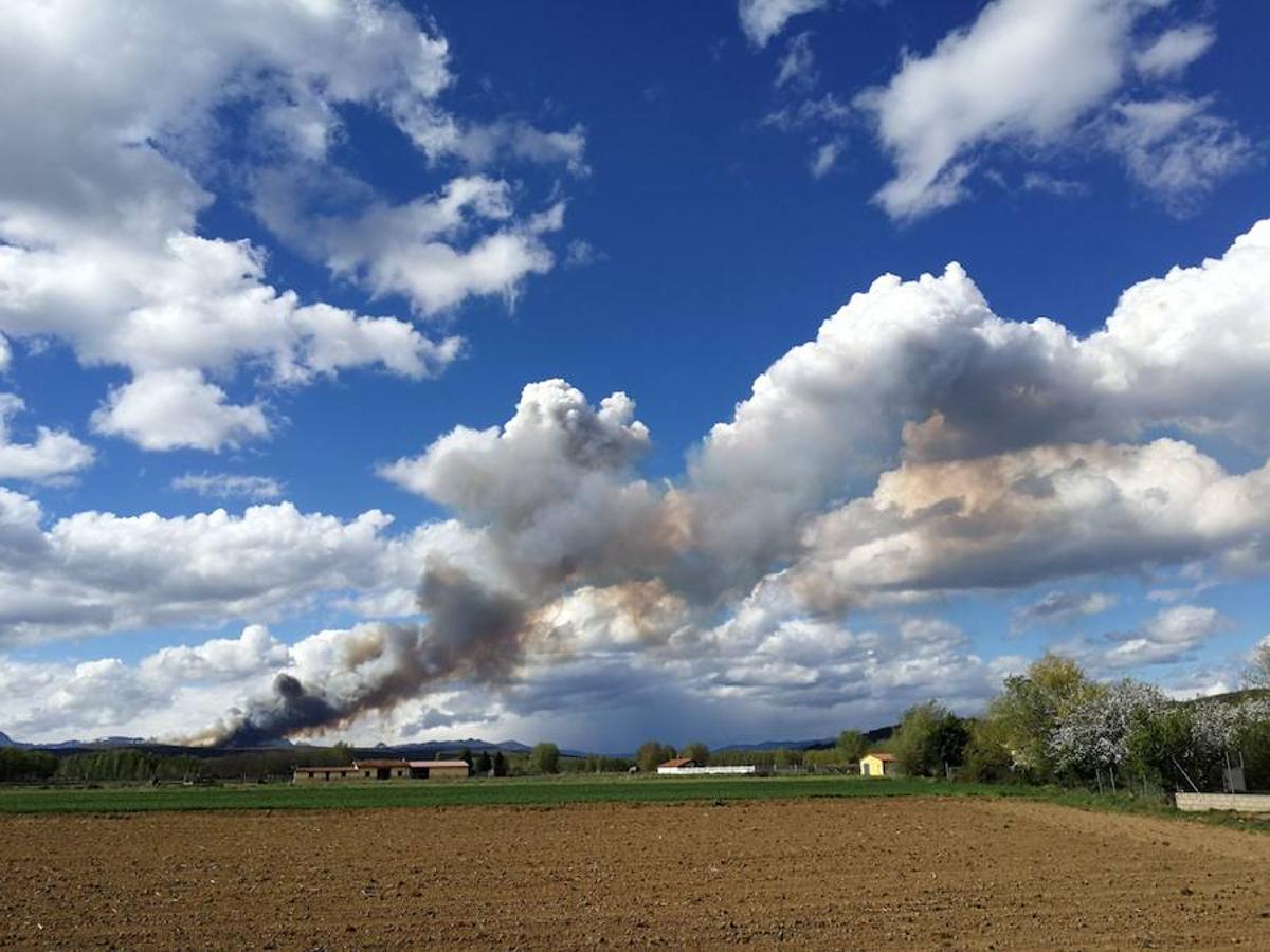 Fotos: Incendio en Santa Colomba de Curueño