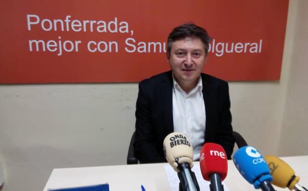 El portavoz municipal de USE, Samuel Folgueral.