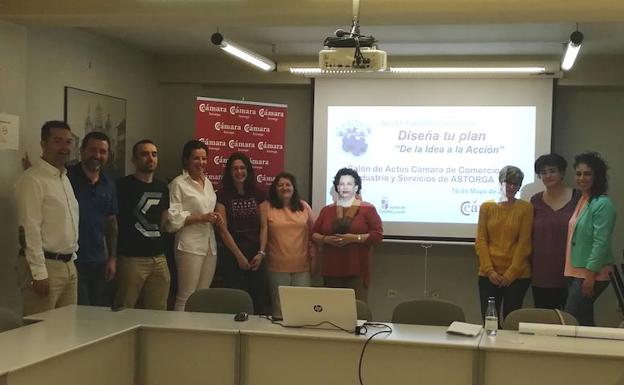 La Cámara de Comercio de Astorga emprende el segundo taller 'De la idea a la acción'