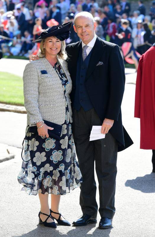 Sir Clive Woodward y Jayne Williams