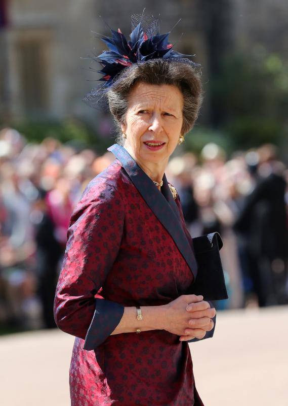 La princesa Ana de Inglaterra, única hija de la reina Isabel II del Reino Unido y de su consorte, el príncipe Felipe, duque de Edimburgo.