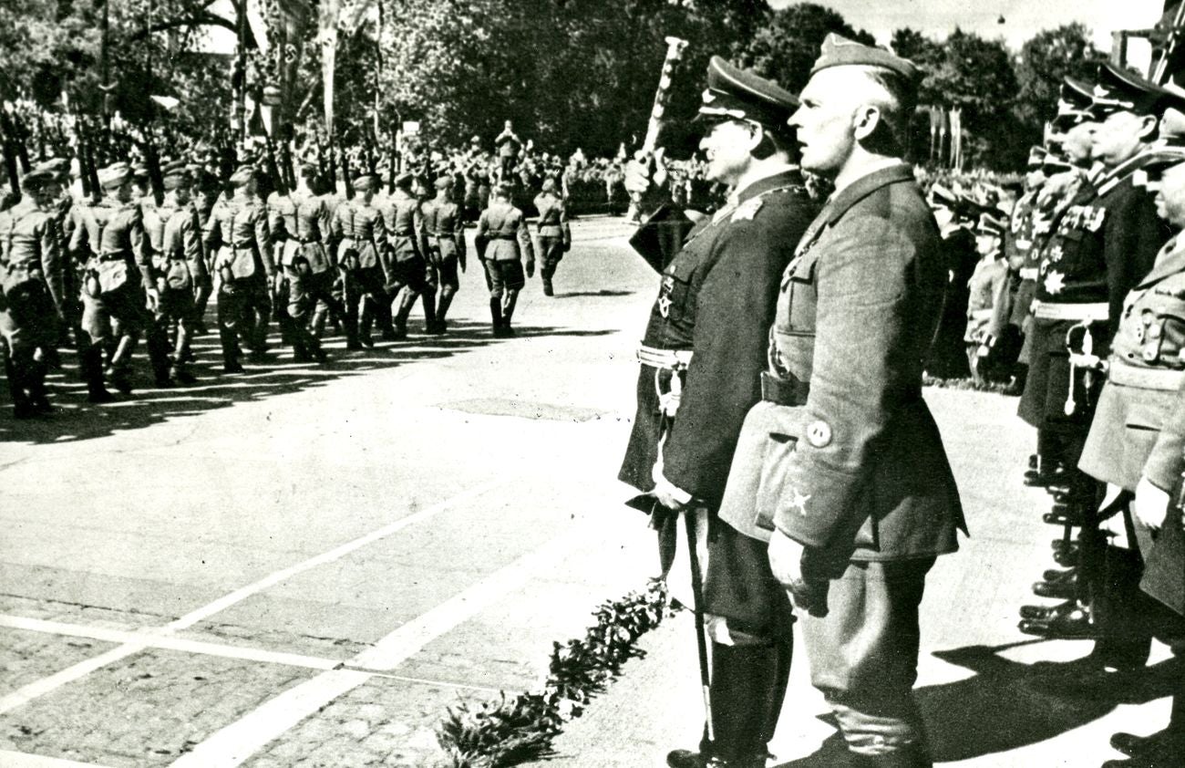 El 22 de mayo de 1939 los soldados alemanes de la Legión Cóndor se retiraban de la península y lo hacían desde León | Coincidiendo con el aniversario salen a la luz fotos inéditas recuperadas por el coleccionista leonés José Luis García Maraña