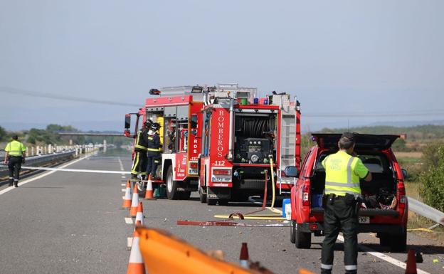 Galería. Imágenes del lugar del accidente.