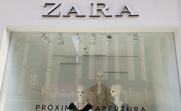 Imagen de la nueva tienda de Zara, este jueves, en la antesala de su apertura.