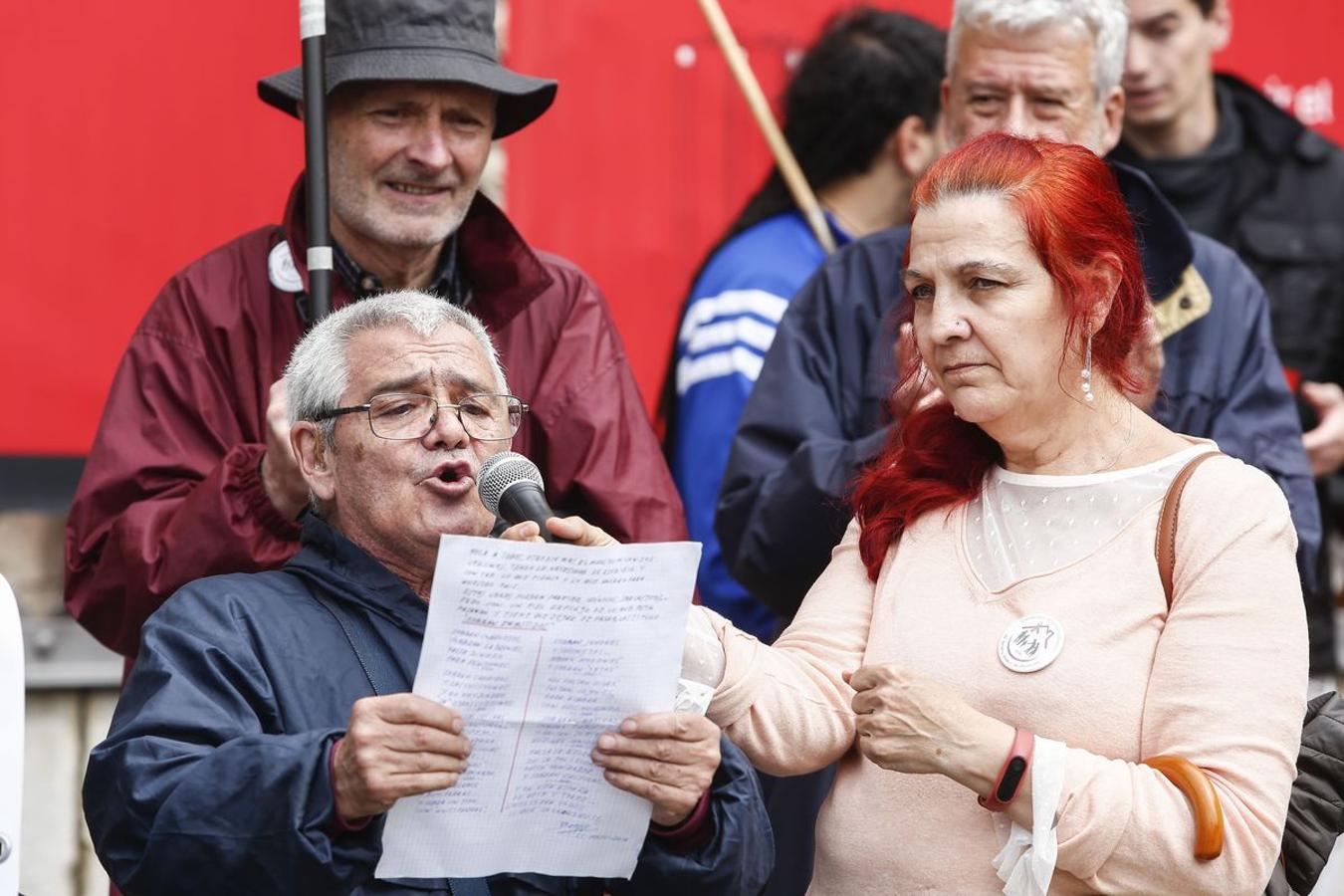 Manifestación en León por la Defensa del Sistema Público de Pensiones