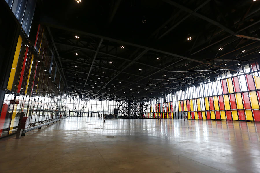 Interior del Palacio de Exposiciones, donde se celebrará el Unvex. 