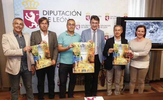 Presentación de la nueva carrera de 'A Santiago contra el cáncer'.