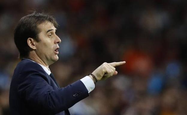 Julen Lopetegui, seleccionador nacional.