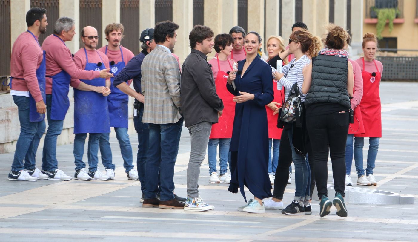 Los protagonistas del popular programa de televisión han vivido una intensa jornada en León.
