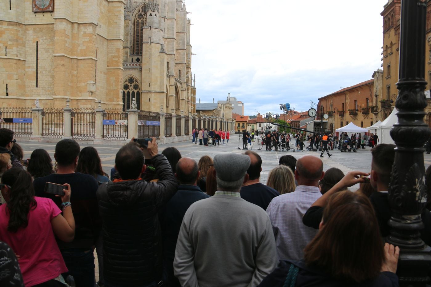 Los protagonistas del popular programa de televisión han vivido una intensa jornada en León.