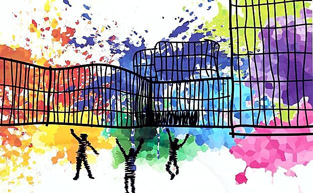 Imagen parcial del nuevo cartel de las fiestas de San Juan y San Pedro.