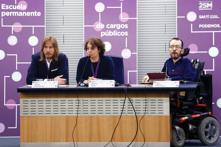 Fotos: Podemos inaugura en León la Escuela Permanente de Cargos Públicos