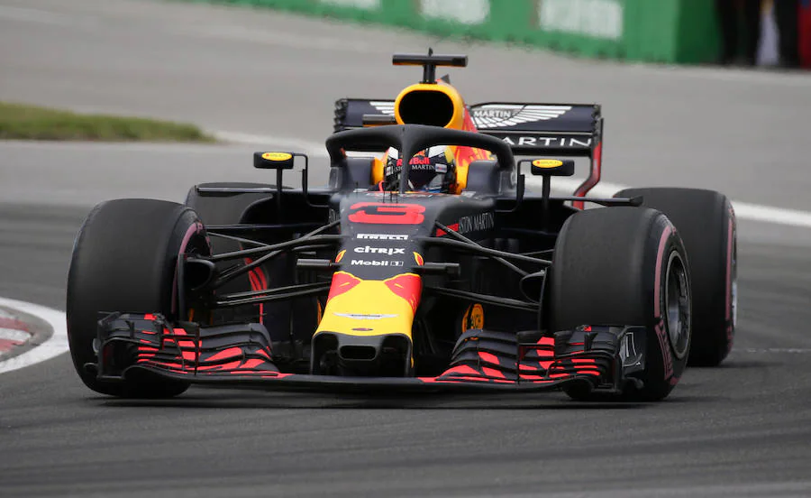 Vettel se impuso en Canadá mientras que Alonso tuvo que abandonar la carrera en la vuelta 44 debido a problemas mecánicos. Carlos Sainz remontó una posición y acabó octavo