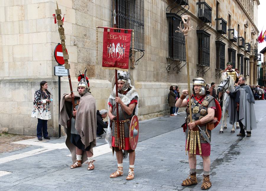 León conmemora con orgullo los actos del Natalicio del Águila con la creación de la Legio VII Gémina y el nombramiento de Galba como emperador