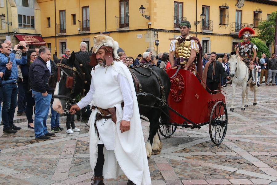 León conmemora con orgullo los actos del Natalicio del Águila con la creación de la Legio VII Gémina y el nombramiento de Galba como emperador