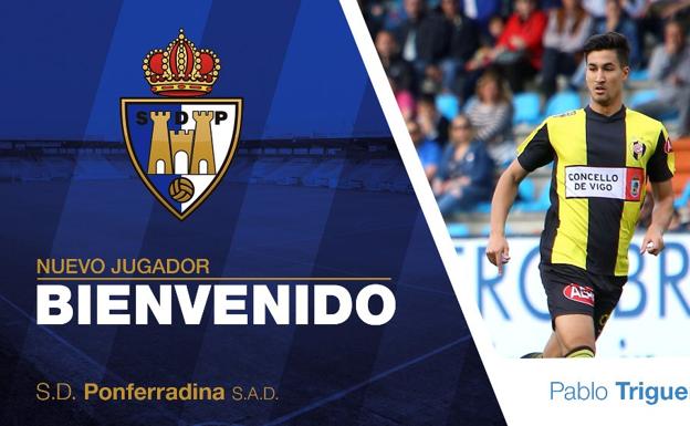 Pablo Trigueros ficha por la Ponferradina