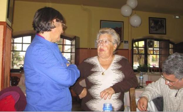 Salomé Moradas, en su restaurante de Toreno.