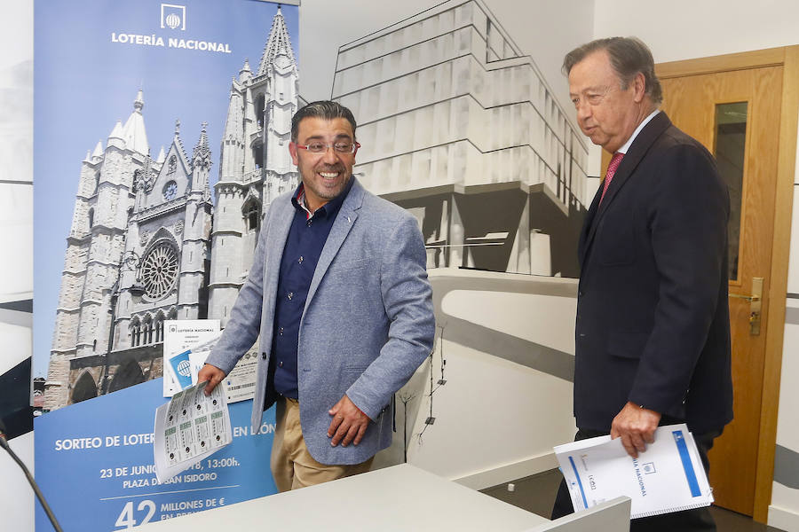 Fotos: Presentación del sorteo de Lotería Nacional que se celebrará en León