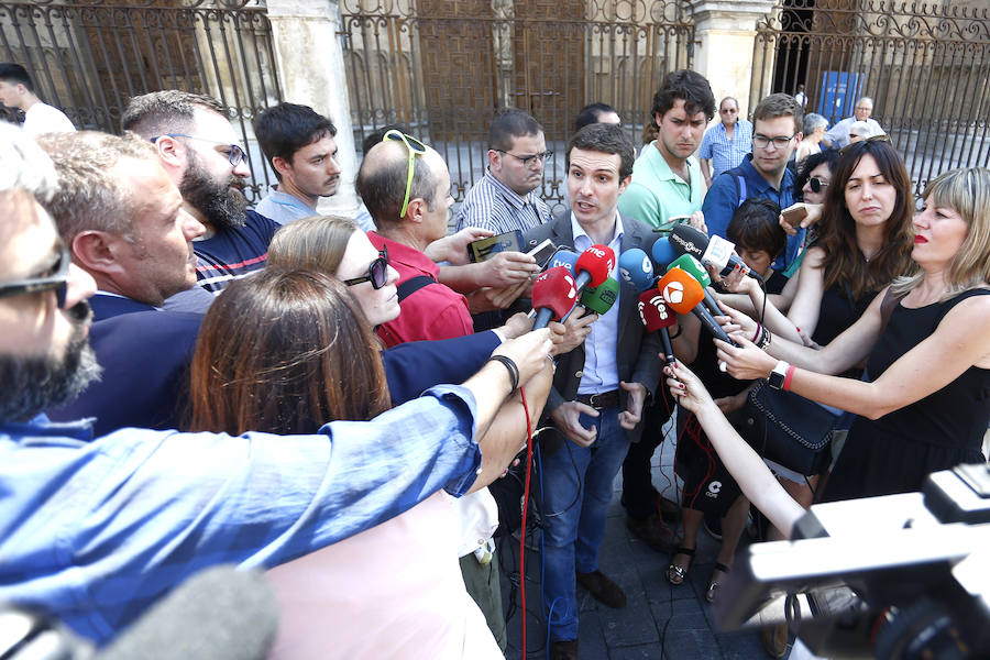 Fotos: Pablo Casado visita León