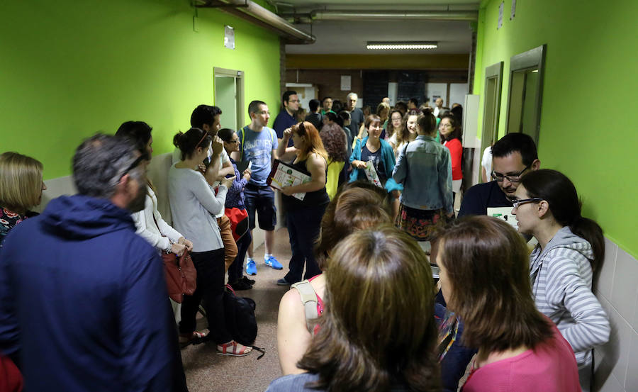 Fotos: Oposiciones de Secundaria en Castilla y León