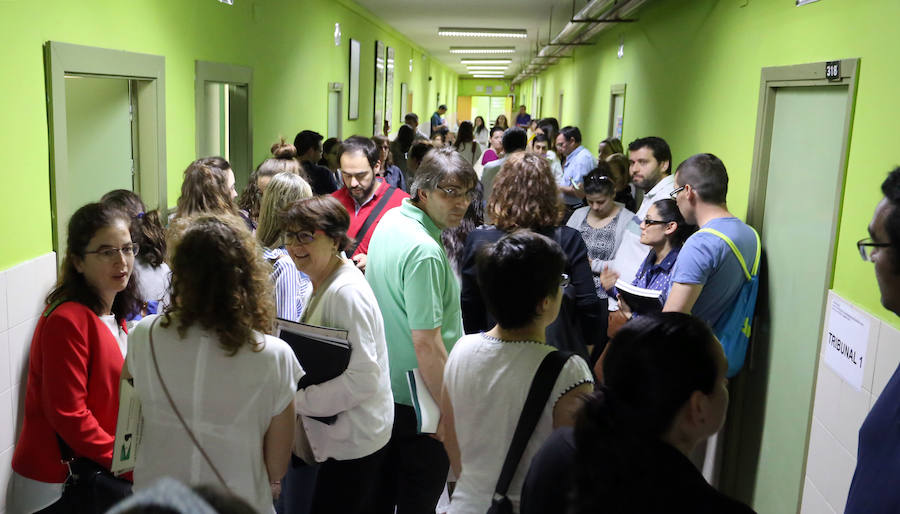 Fotos: Oposiciones de Secundaria en Castilla y León