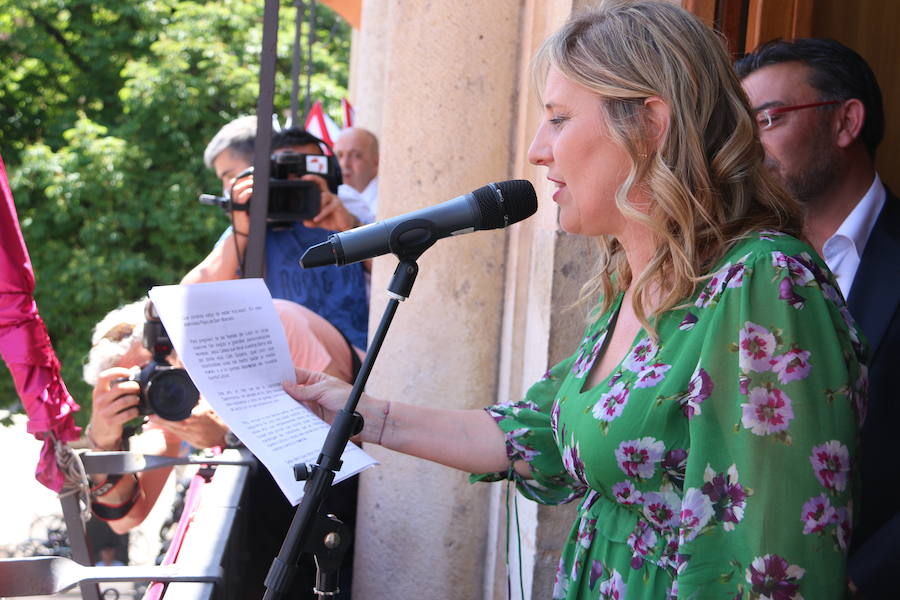 Fotos: Yolanda León, pregonarera de las fiestas de León