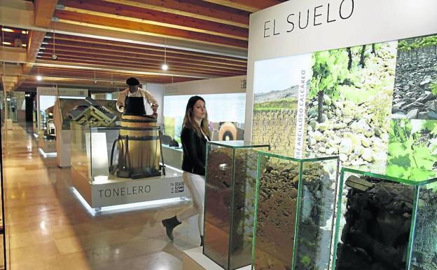 Museo Provincial del Vino de Peñafiel, que el pasado año recibió 86.553 visitas.