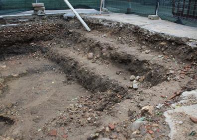 Imagen secundaria 1 - El «espectacular» hallazgo de San Pelayo permitirá crear un espacio integral del León romano en el casco histórico