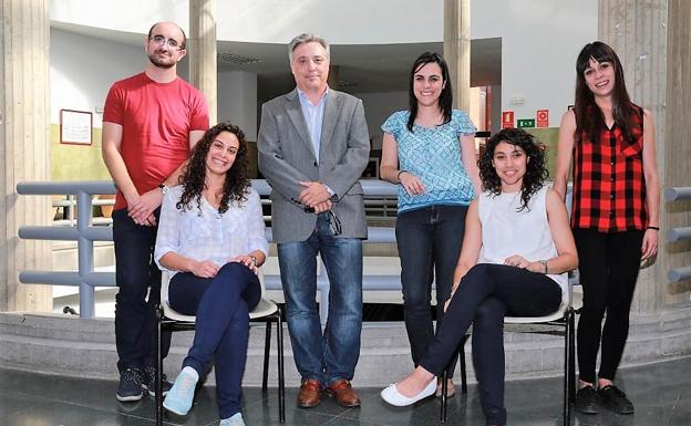 Grupo de investigadores de la Universidad de León que participan en el estudio 