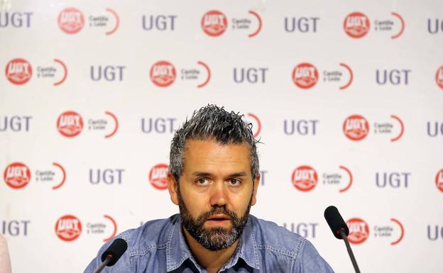 El secretario de Política Sindical, Industrial y Empleo de UGTCyL, Raúl Santa Eufemia. 